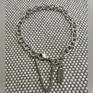 Forged charm bracelet